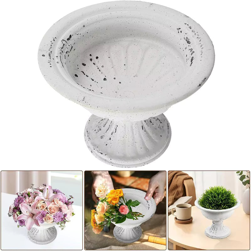 Home Garden Co - Decorative Iron Planter Vase in American Pastoral Retro Style
