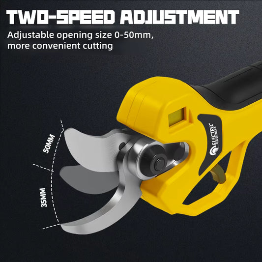 Home Garden co - Brushless Electric Pruning Shears 30mm – Electric Garden Scissor Compatible with DeWalt 20V Battery