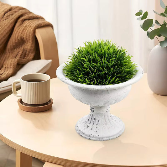 Home Garden Co - Decorative Iron Planter Vase in American Pastoral Retro Style